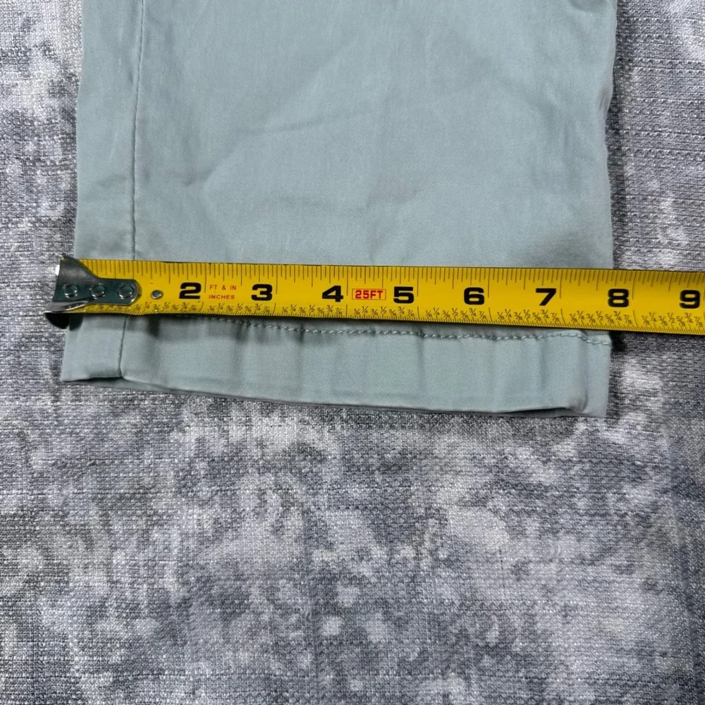 Tommy Bahama Chino Pants Mens 35x32 Sage Green Boracay Cotton Tencel Stretch - Picture 4 of 11